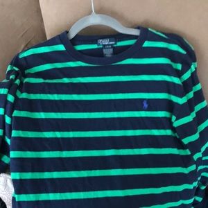 POLO striped rugby shirt long sleeved